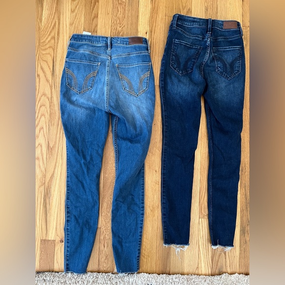 Hollister Jeans Bundle - two high rise, one mid rise - Picture 4 of 8